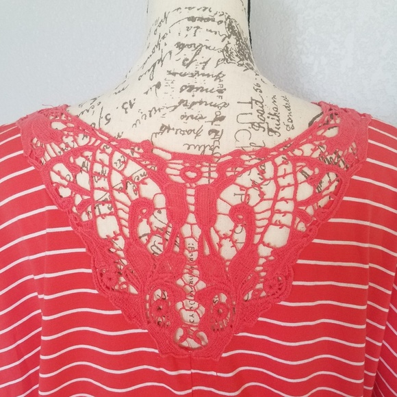 Energie Crocheted Peasant Blouse - Picture 3 of 5